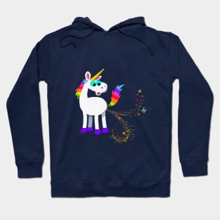 unicorn farts Hoodie